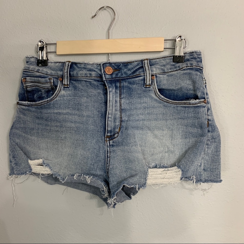 BP Distressed Denim Jean Shorts size 27